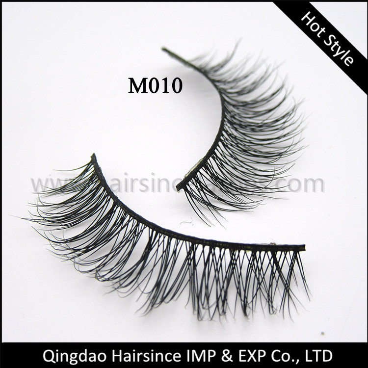 Premium mink lash, handmade mink eyelash with soft band, 3D lash, horse hair lashes at a discount 
