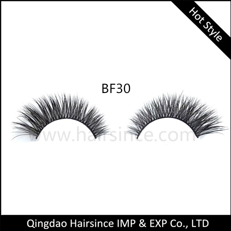 Factory price mink eyelashes fashionable natural curls lashes for sale