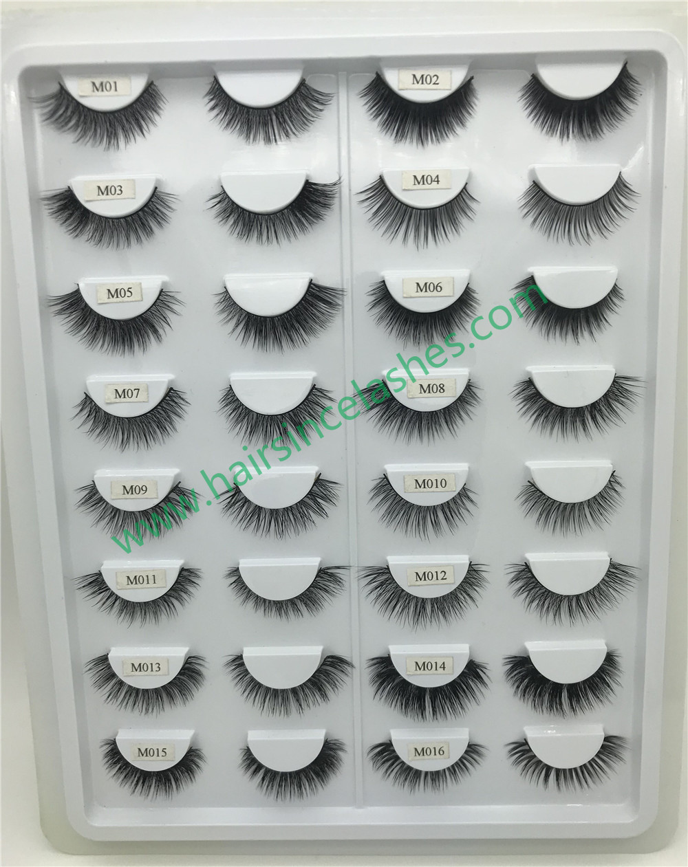 Luxury styles mink hair lashes normal popular styles cheap price on sale